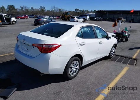 2018 Toyota Corolla L из США, поврежденный, VIN 2T1BURHE7JC042075